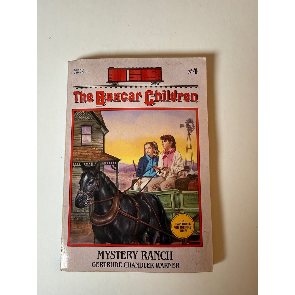 Mystery Ranch Boxcar Children 4 Gertrude Chandler Warner Scholastic 1989